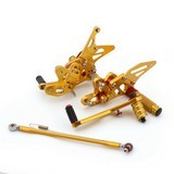 Racing Footrest Rearsets Rear Set Foot Pegs Suzuki Gsxr 600 750 2015 Gold